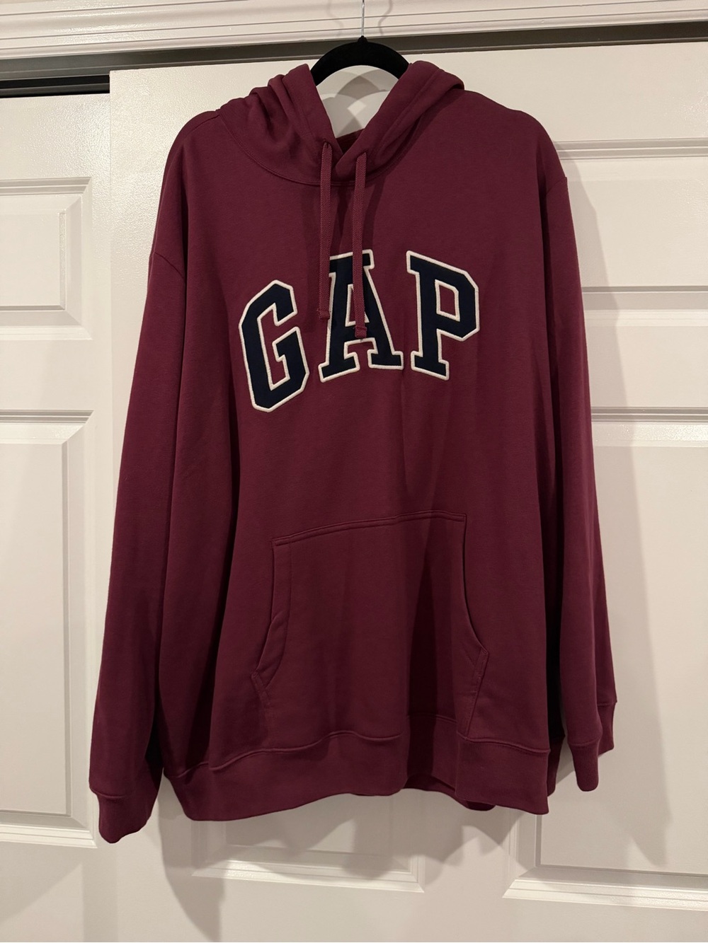 GAP Maroon Logo Hoodie Sweatshirt